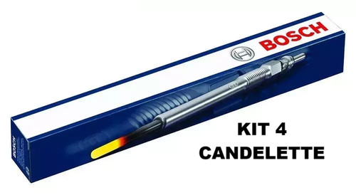 Kit candelette bosch fiat - kit, 4