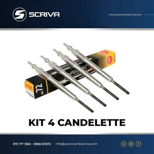 Kit candelette ngk y8003j - kit,