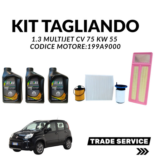 Kit tagliando fiat panda - kit,
