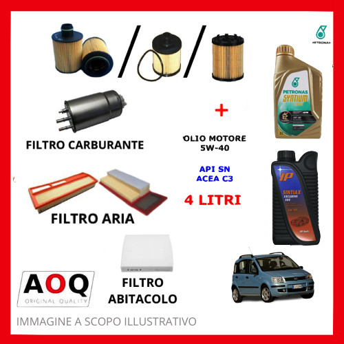 Kit tagliando filtri fiat - 4,