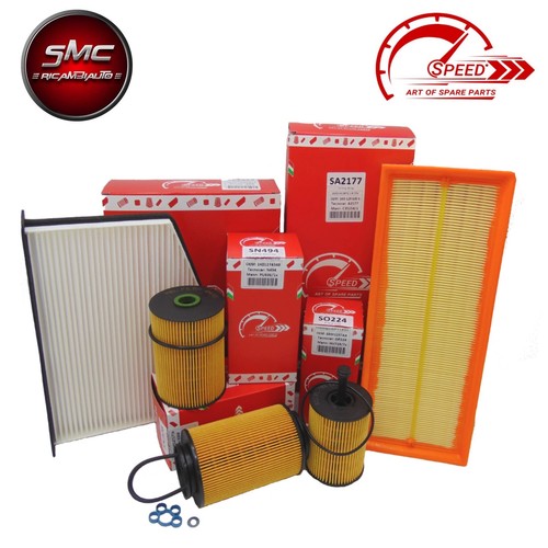 Kit tagliando filtri speed - filtri,