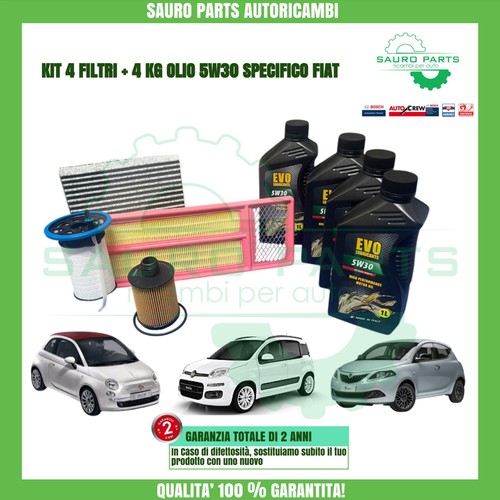 Kit filtri tagliando 4lt - 4,